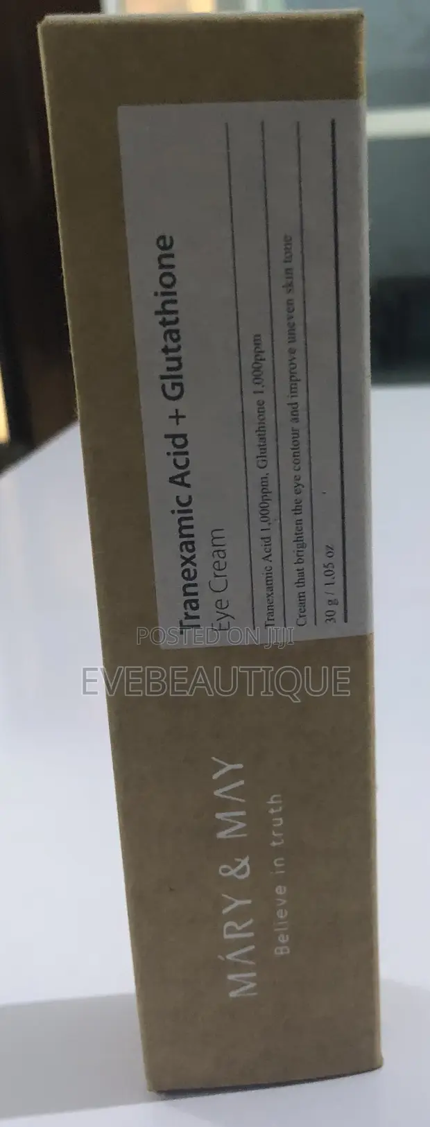 MARY MAY Tranexamic Acid + Glutathion Eye Cream don siyarwa
