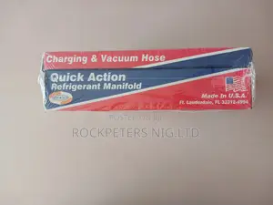 Uniweld Quick Action Refrigerant Manifold (Charging + Hose)