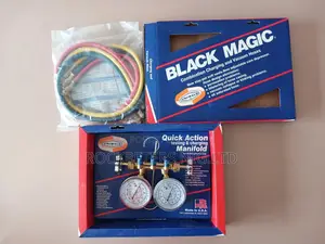 Uniweld Quick Action Refrigerant Manifold (Charging + Hose)