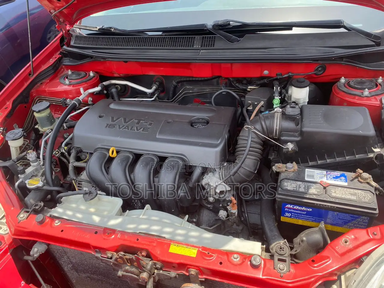 Toyota Matrix 2006 Red
