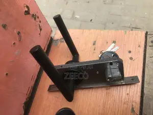Black Separate Door Handle Key