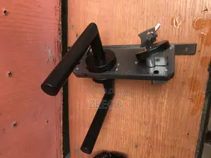 Black Separate Door Handle Key