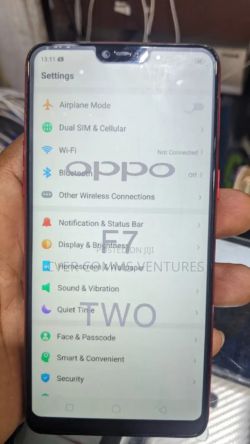 Oppo F7 128 GB Red