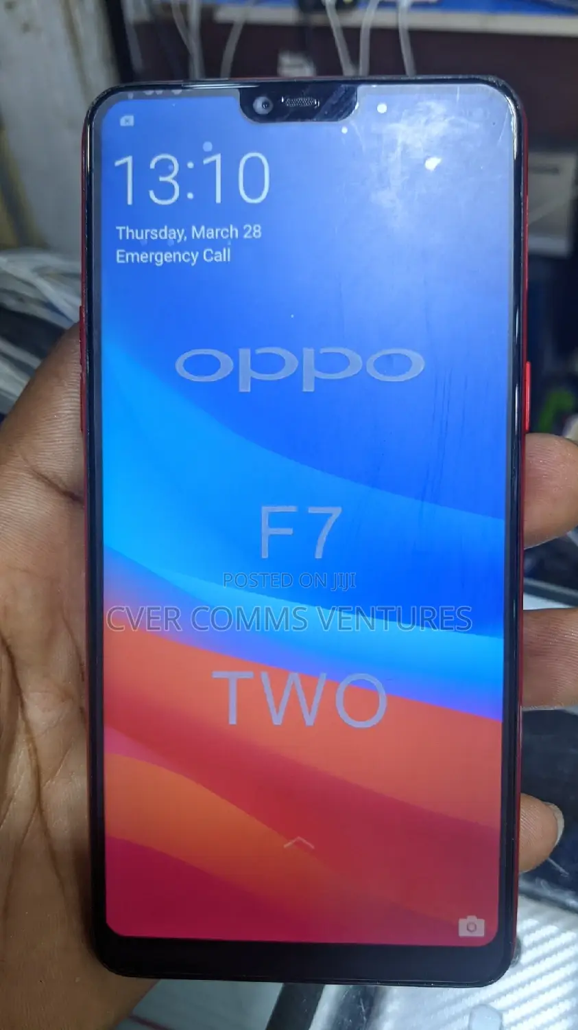 Oppo F7 128 GB Red