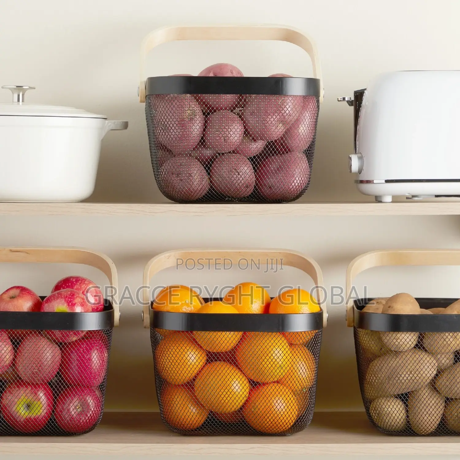 Mesh Fruit/ Vegetables Storage Basket