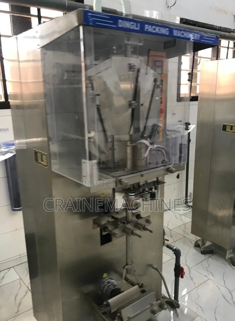 Verified Sachet Pure Water Machine