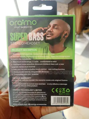 Oraimo Super Bass Stereo Headset