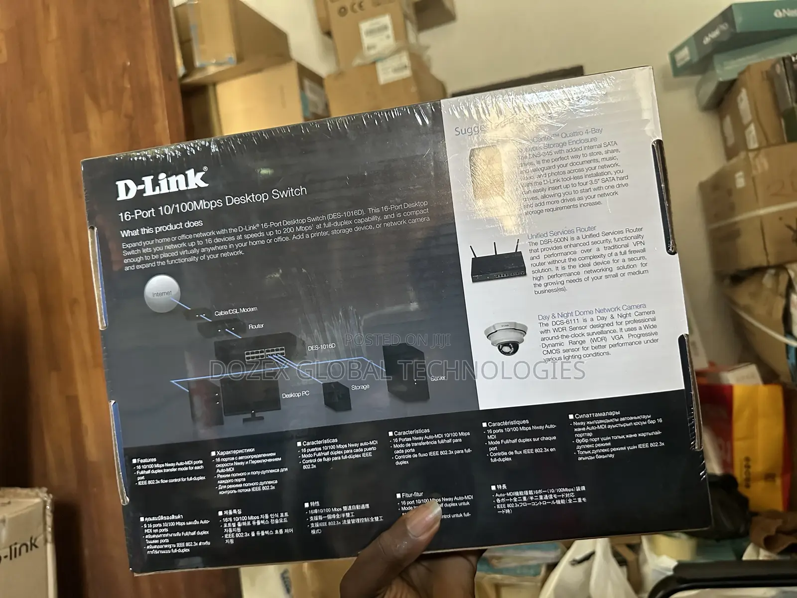 D-Link 16 Ports Network Switch
