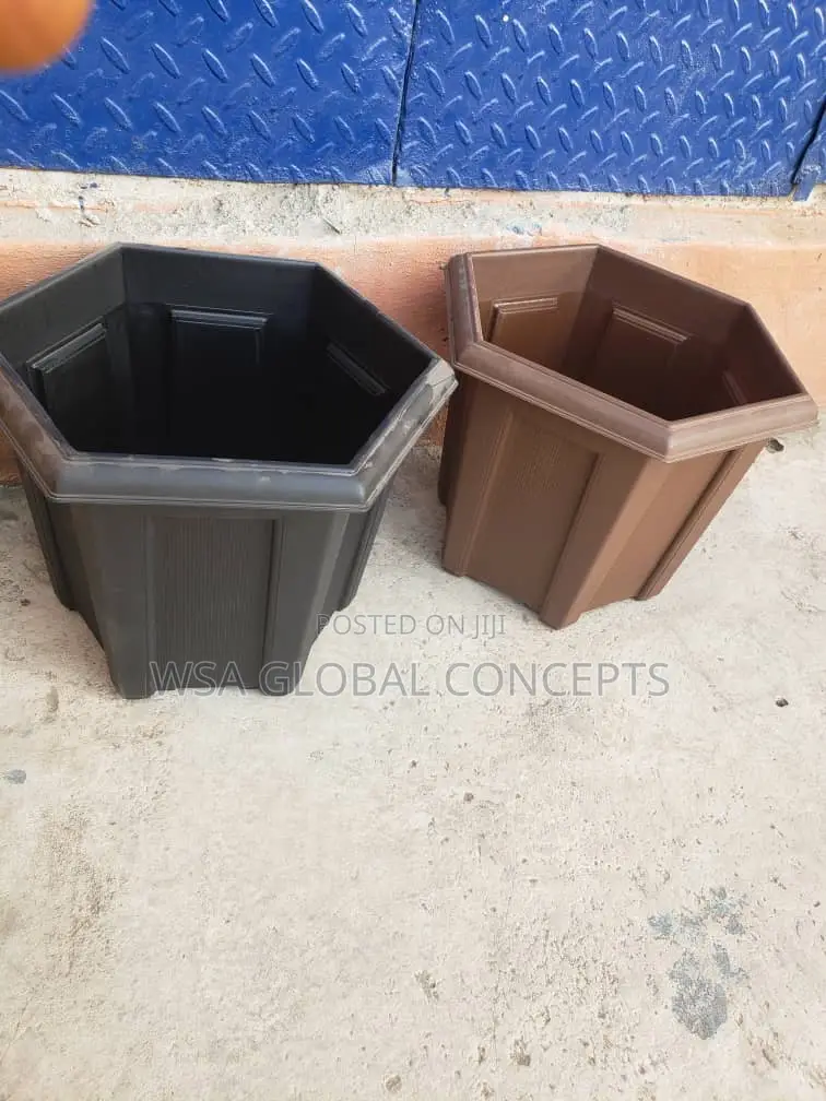 Hexagon Shape Flower Pots