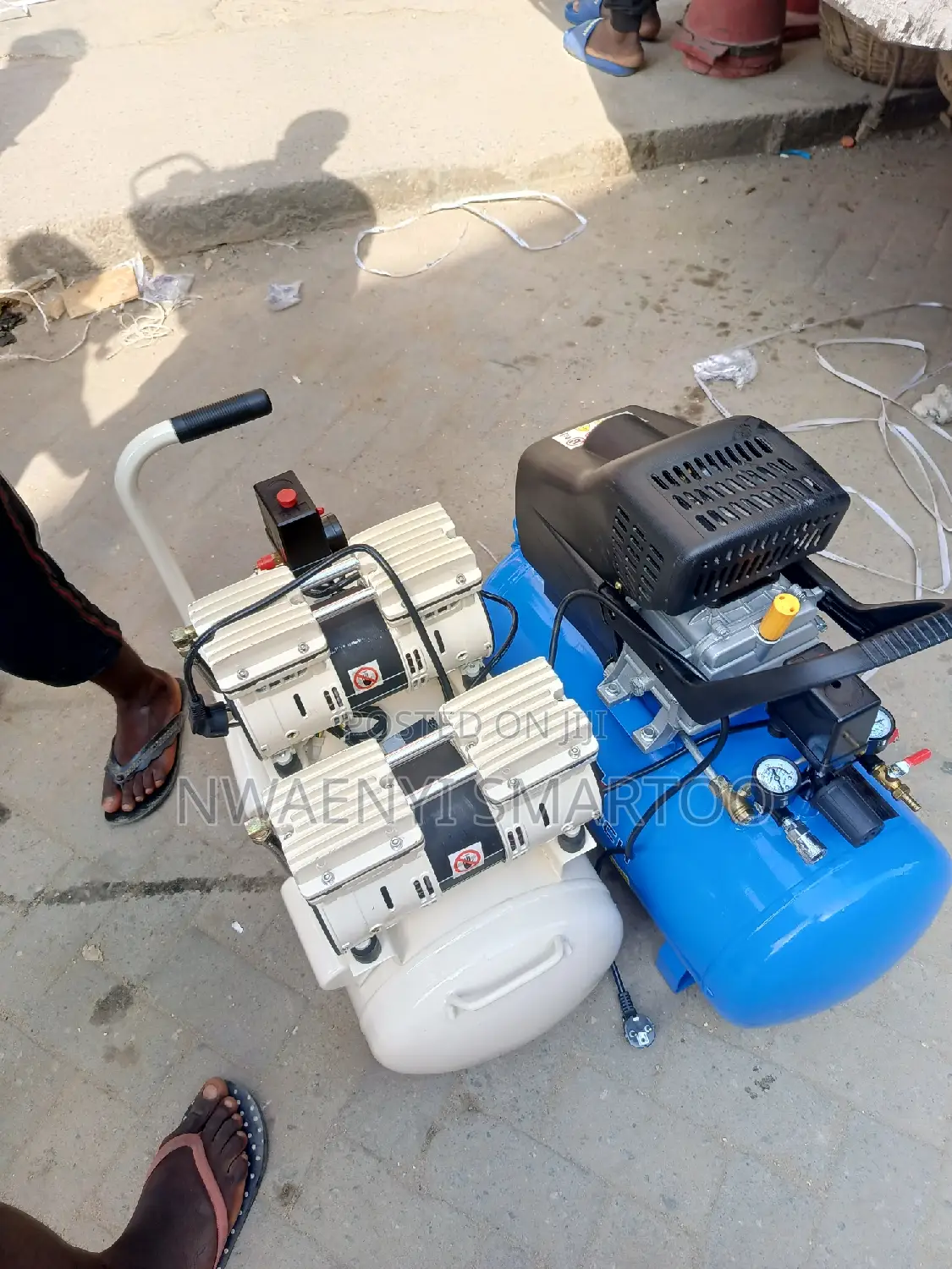Oilles 25litres Electric Compressor Machine
