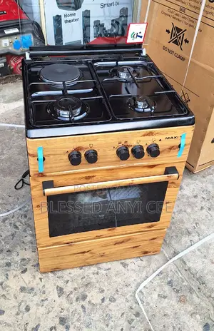 Original Maxi 60 by 60 (3 Gas and 1 Electric)Oven Automatic