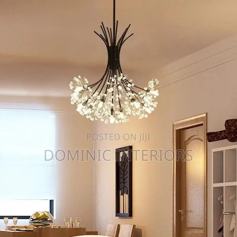 Dandelion Crystal Pendant Light