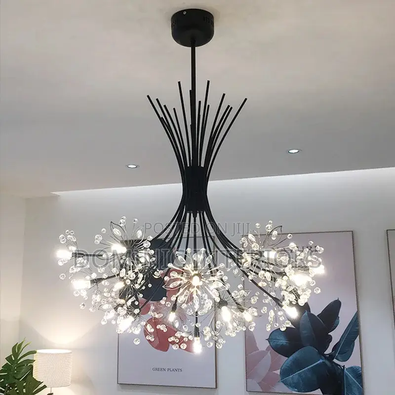 Dandelion Crystal Pendant Light