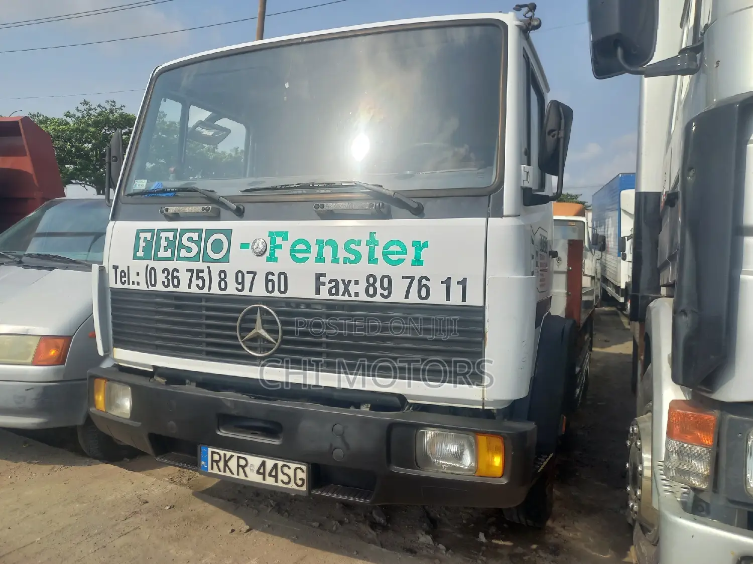 Mercedes 814 Driect German White