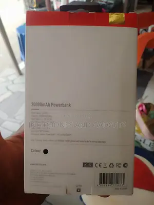 Itel 20000mah Power Bank