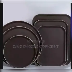 Round and Square Bar Tray