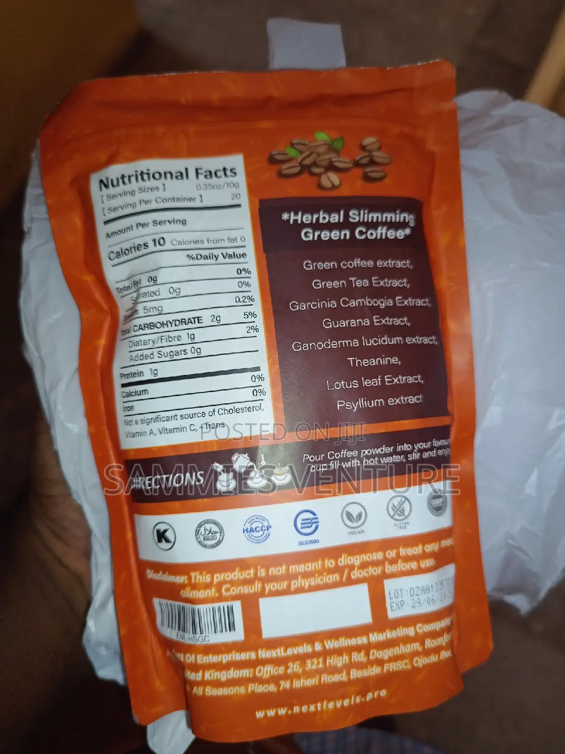 Slimbold Coffee - Enterprises Nextlevels
