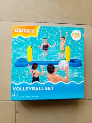 Pool Bestway Volleyball Game Set With Volleyball Size 2.52m