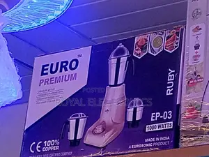 World Class Euro Premium Mixer Grinder/Blender- 1000 Watts