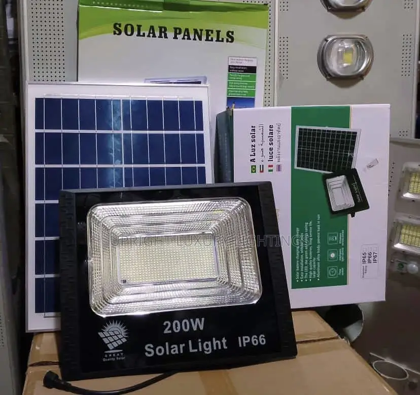 200watts Solar Floodlight With Separate Panel
