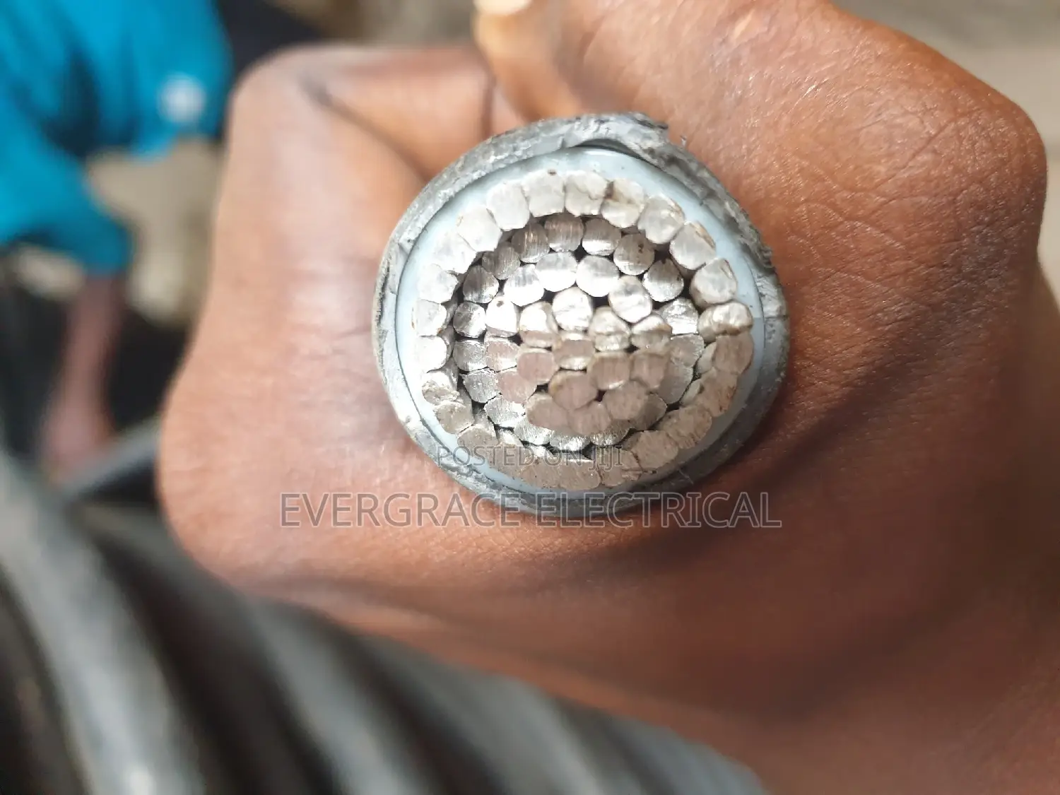 400mm PVC Single Aluminium Cable