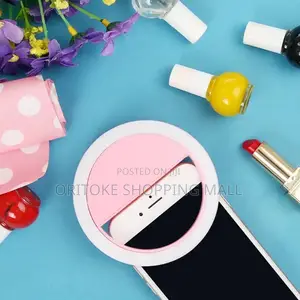 Selfie Ring Light Rechargeable With Inbuilt Battery