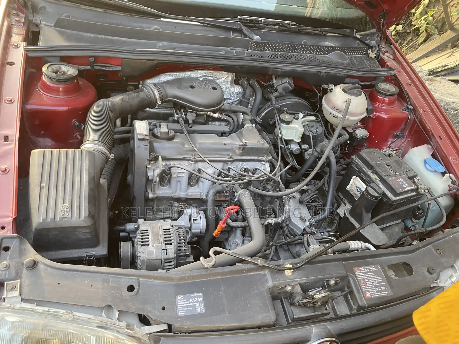 Volkswagen Golf 2003 Red
