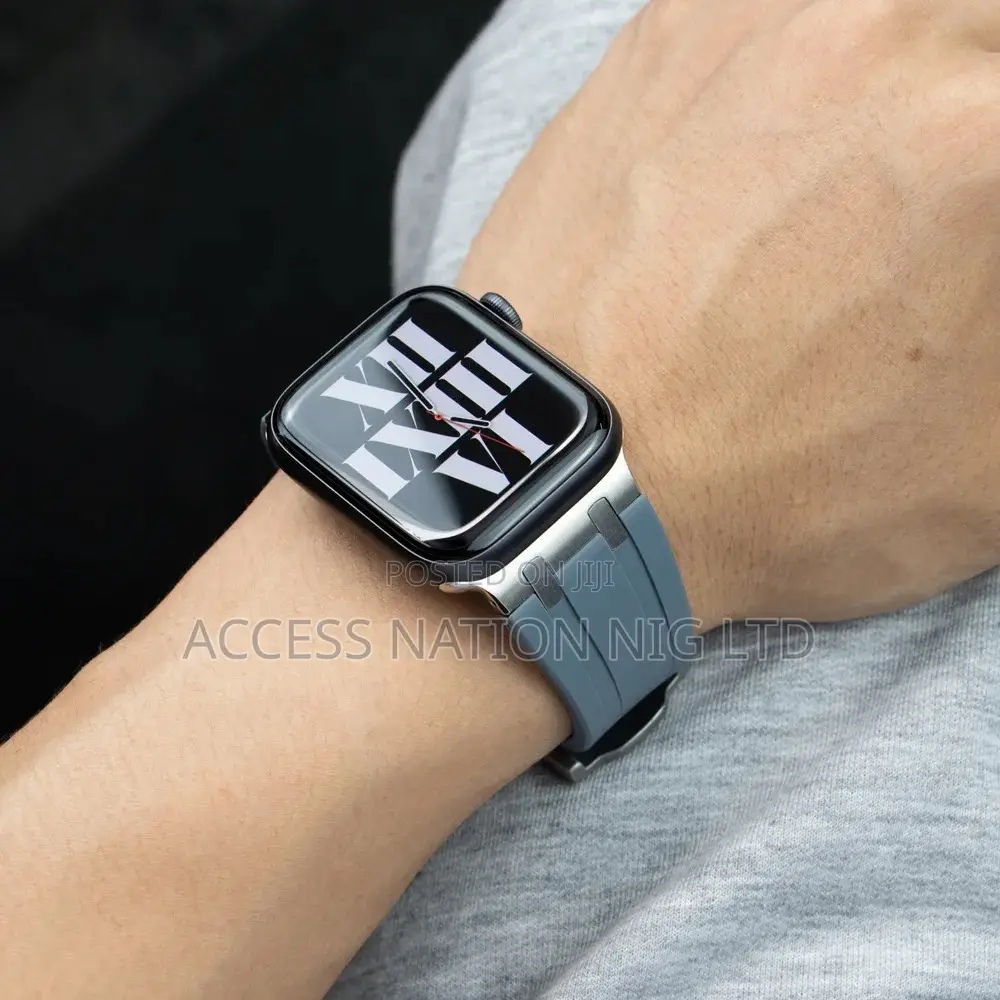 Stainless Steel Buckle Modified Liquid Silicone Strap