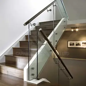 Beautiful Glass Staircase Handrails