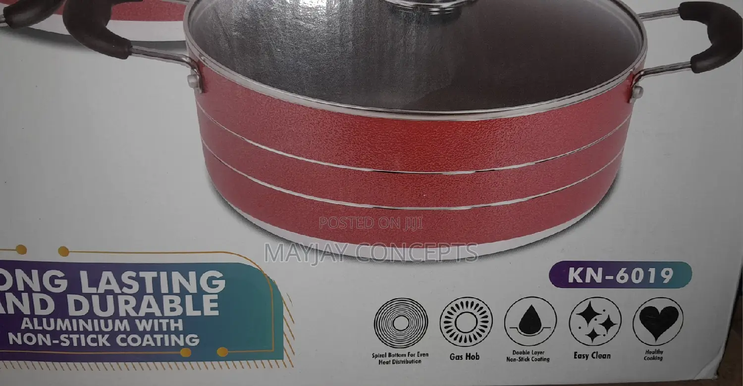 Kinelco Non-Stick Pot-3 Sets-22cm/24cm/26cm