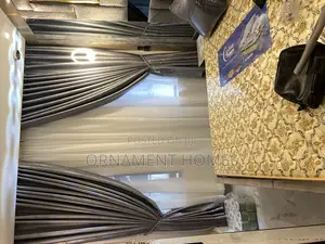 Elegant Grey Royal Curtain