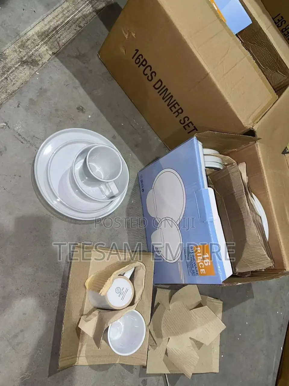 16pcs Stone Ware Dinner Set
