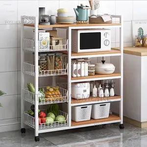 Multi-Layer Removable Fruit Vegetable Basket Storage Rack