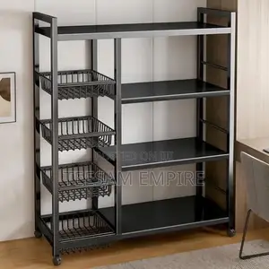 Multi-Layer Removable Fruit Vegetable Basket Storage Rack