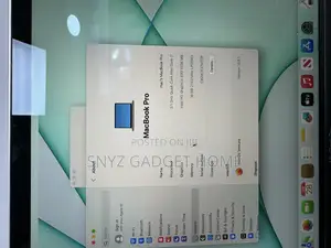 Laptop Apple MacBook Pro 2017 16GB Intel Core I7 SSD 512GB