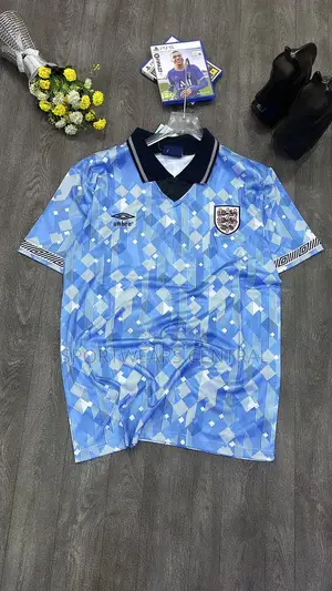 High Quality England 1991 Retro/Vintage Football Jersey
