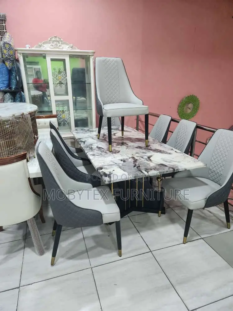 Dinning Table by 6 Chairs in Ojo Furniture, Mobytex Furniture Jiji.ng