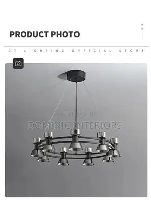 Luxury Round Ceiling Hanging Lamp
