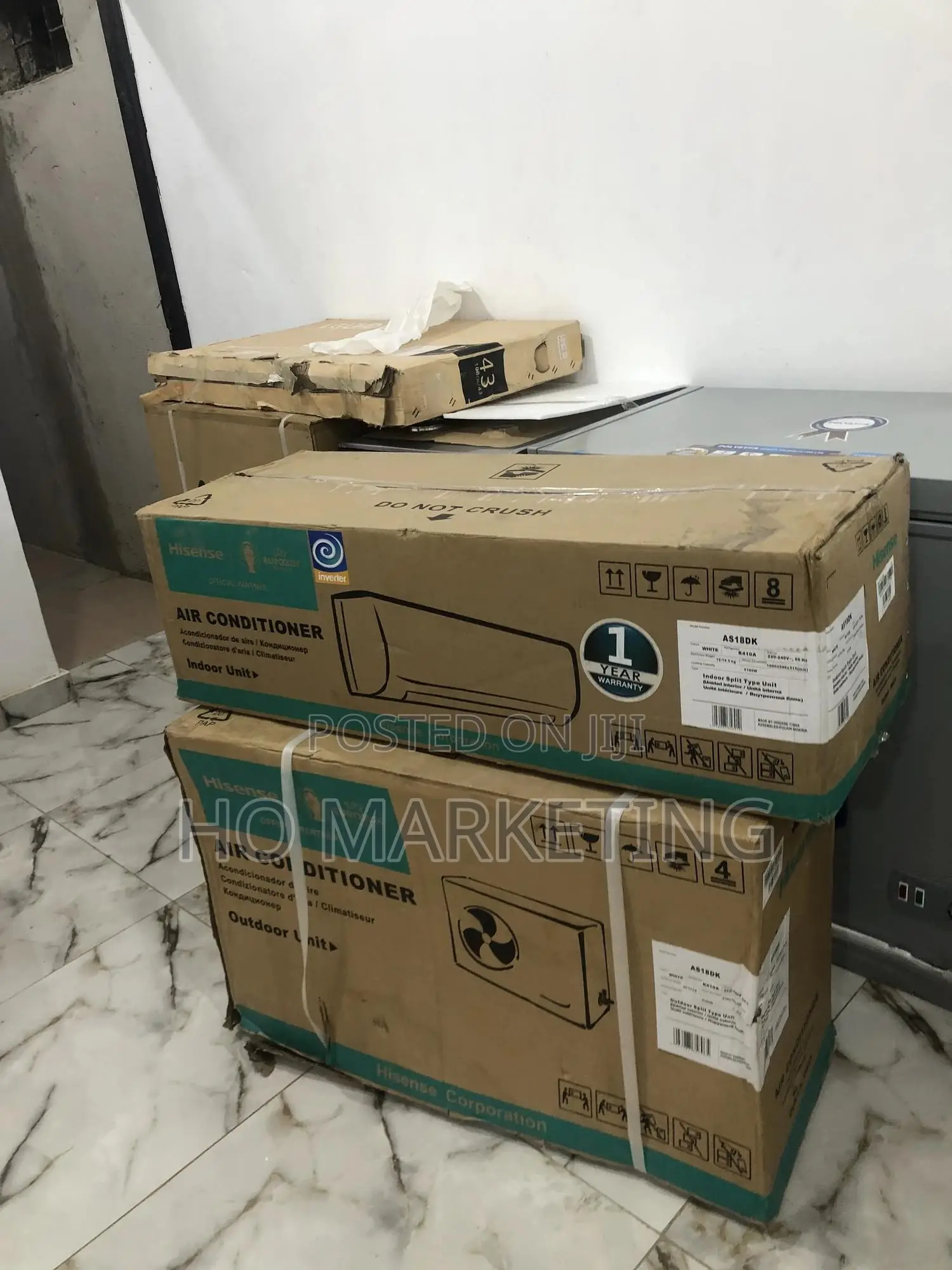 Noiseless 2hp Hisense Inverter Ac