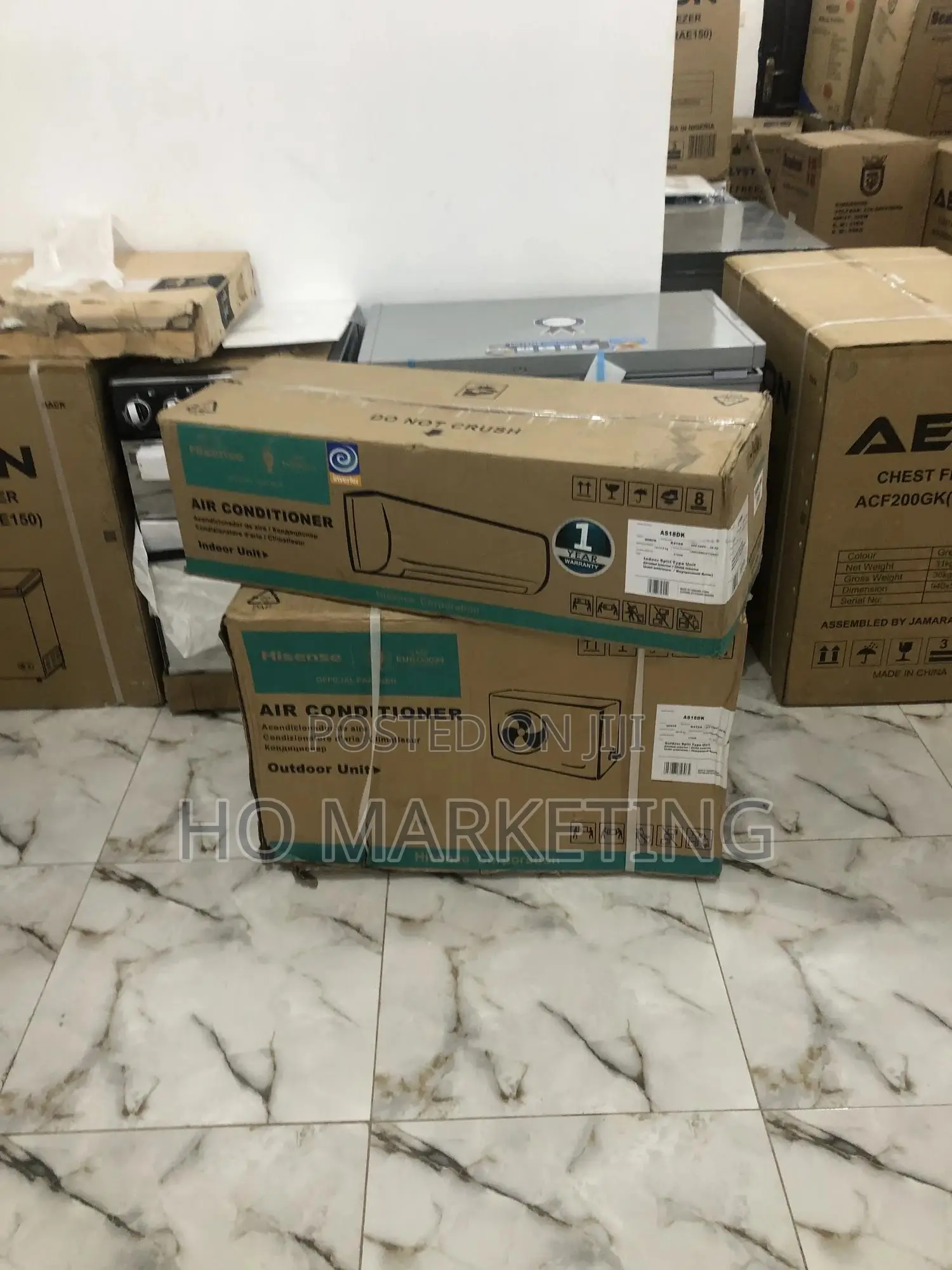Brand New Hisense Split Ac 2hp Inverter