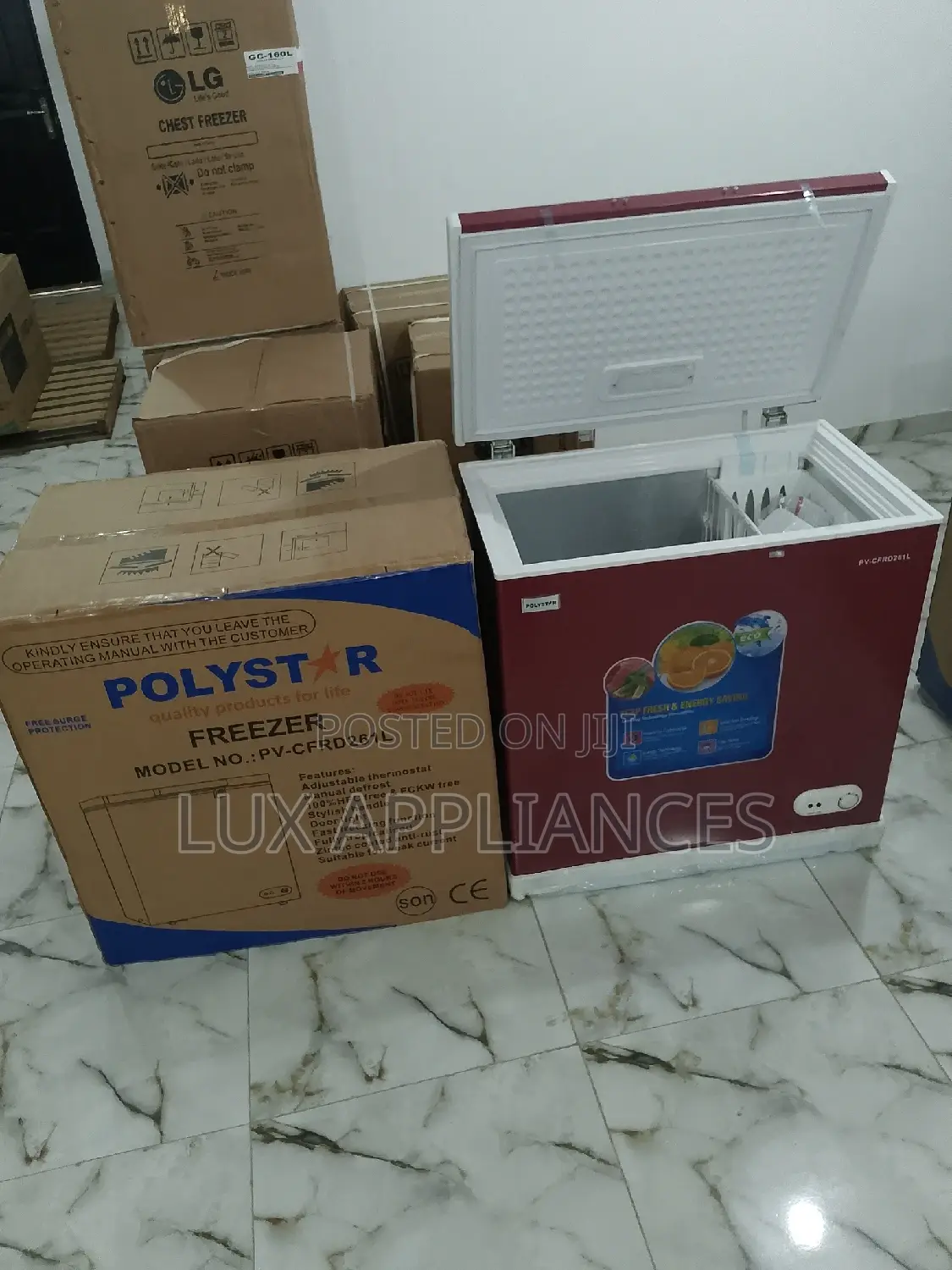 Polystar 261L Chest Freezer PV-CFRD261L
