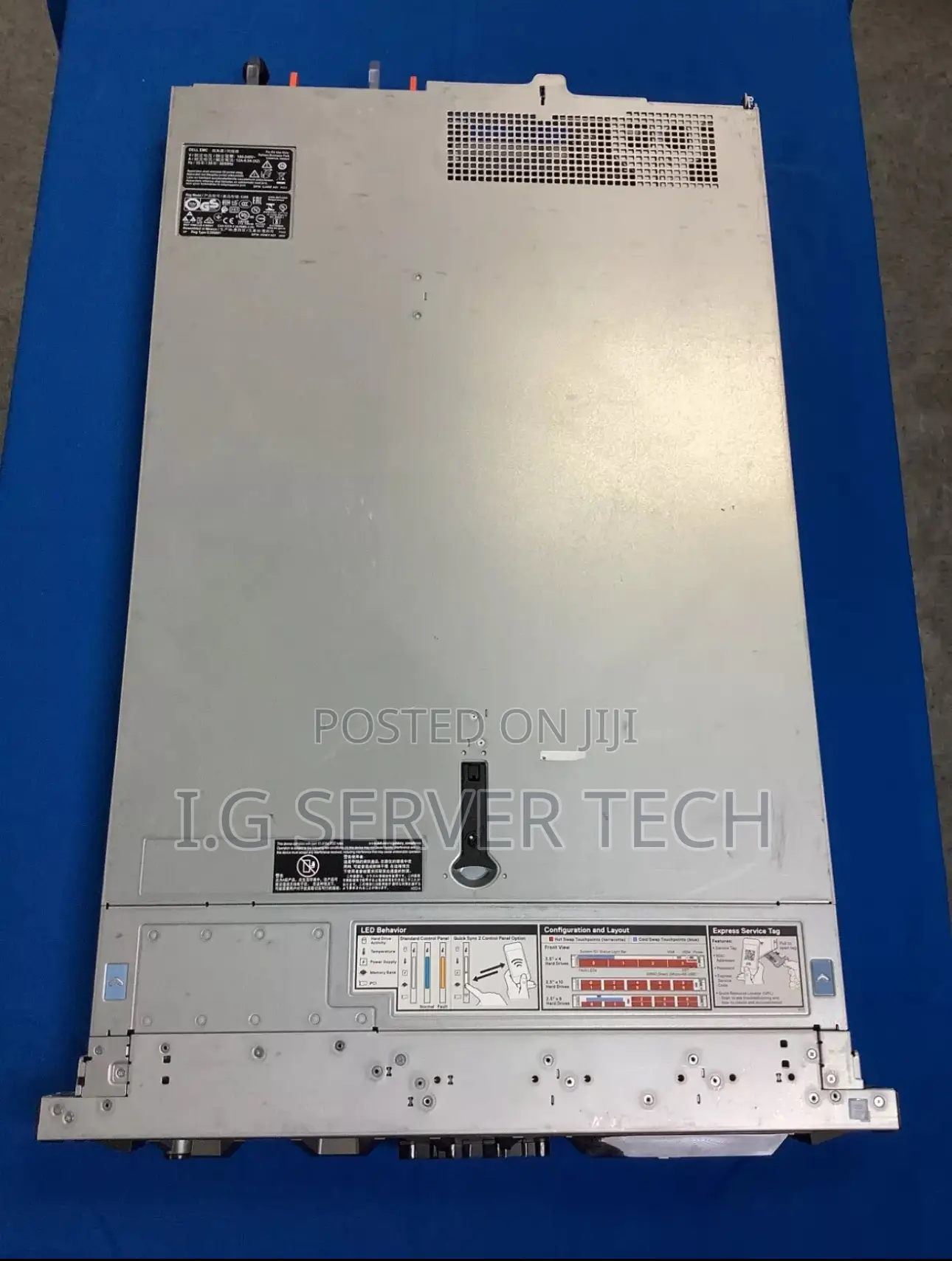 Server Dell PowerEdge R640 64GB Intel Xeon HDD 2T