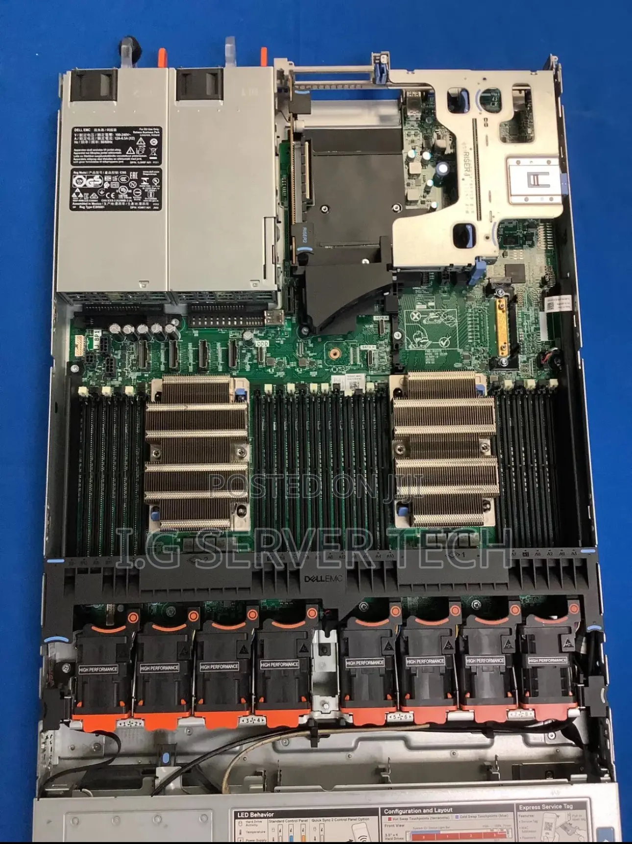 Server Dell PowerEdge R640 64GB Intel Xeon HDD 2T