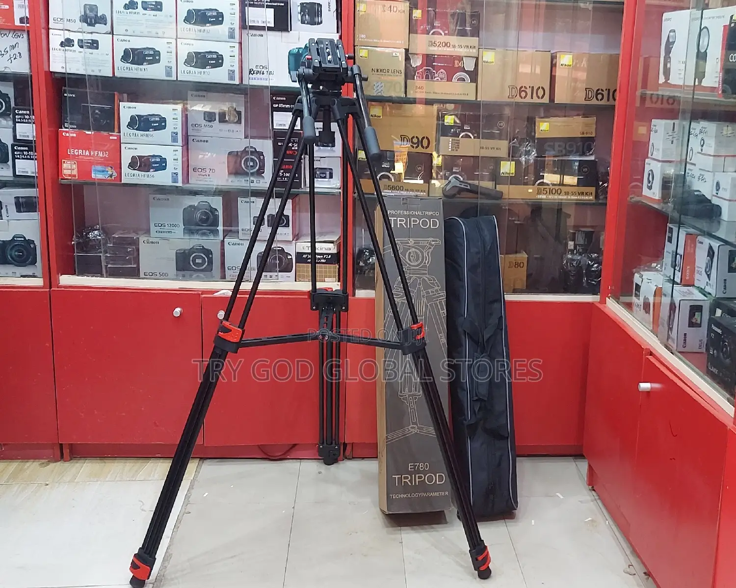 Easbro Professional Tripod E780