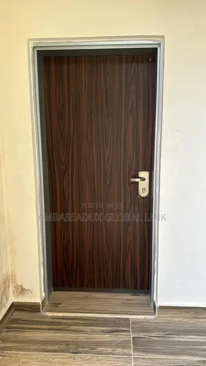 Israeli Security Brown Door