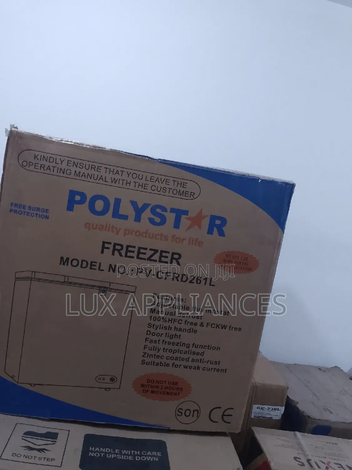 New Fast Freezing Polystar Chest Freezer