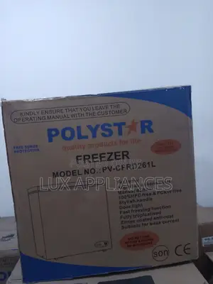 Efficient and Powerful Polystar Chest Freezer 261 L