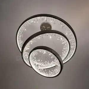 Black Circular Chandelier