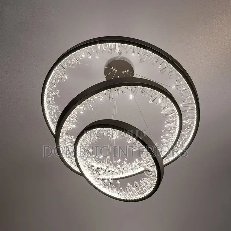 Black Circular Chandelier