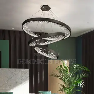 Black Circular Chandelier